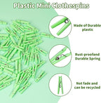 60PCS Baby Shower Clothespin Games Plastic Mini Clothes Pins 1.4 inch - Image 4