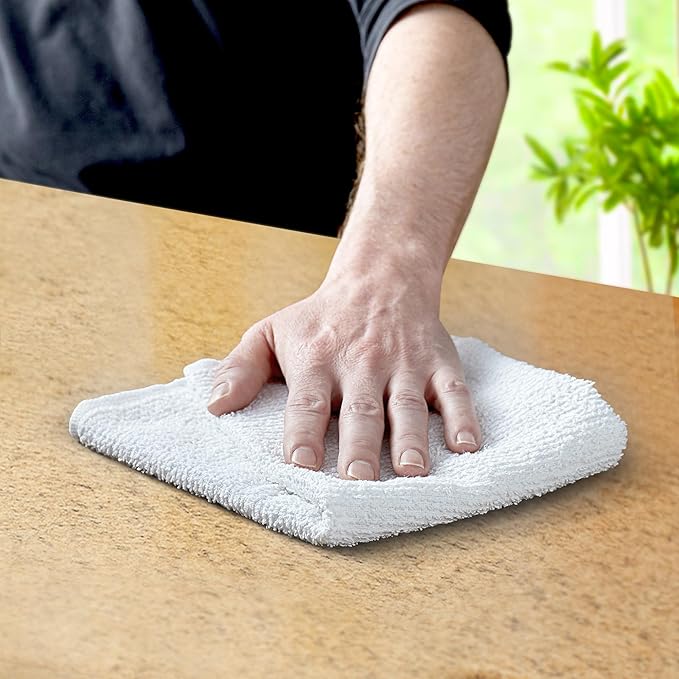 Avalon Towels Bar Towels Size 14x17 Inches – 100% Cotton, Absorbent and - Image 3