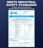 Heavy Duty Rubber Safety Work Gloves, Chemical Resistant Latex Gloves - Image 7