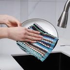 Oeleky Kitchen Dishcloths for Washing Dishes, Ultra Absorbent Dish Rags - Image 3
