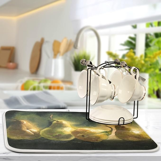 Absorbent Dish Drying Mat for Kitchen Counter - Image 5