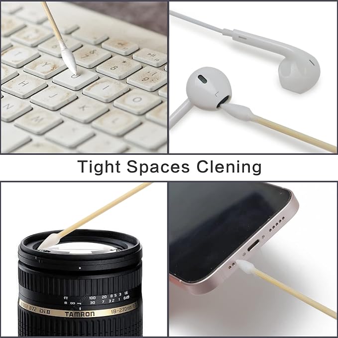 500 PCS 6-Inch Precision Gun Cleaning Swabs - Image 5