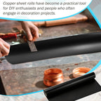 1 Roll Aluminum DIY Crafts Foil 12 Inch x 20 ft x 0.1 mm Thick - Image 4