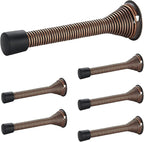 Ravinte Door Stoppers, 6 Pack Spring Door Stops by Ravinte