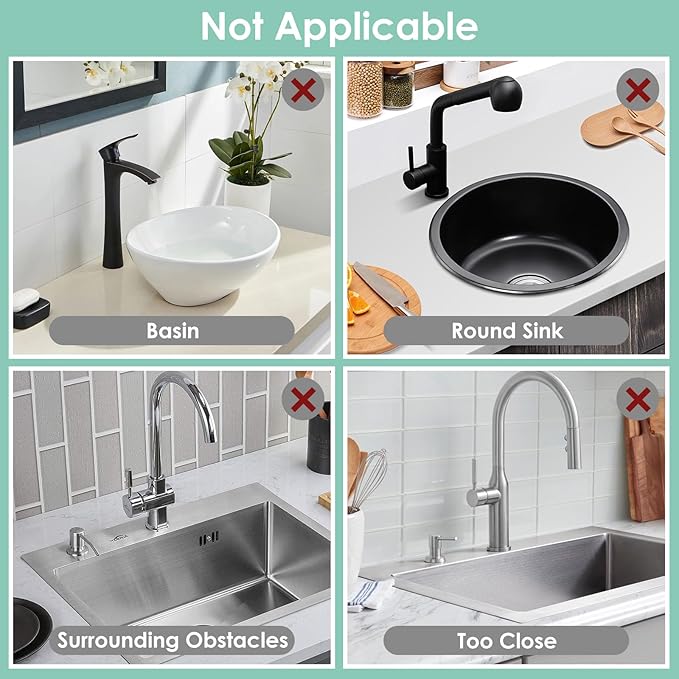 24 Inch Silicone Faucet Mat for Kitchen Sink Splash Guard - Image 6