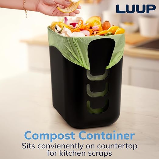 STORi Luup Bathroom Wastebasket 2pk, Secure Grocery Bags, Plastic Garbage - Image 5