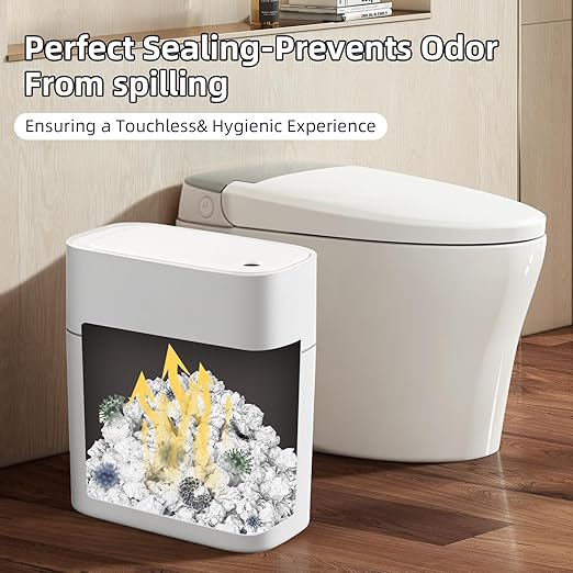 3.5 Gallon Slim Automatic Trash Can - Image 6