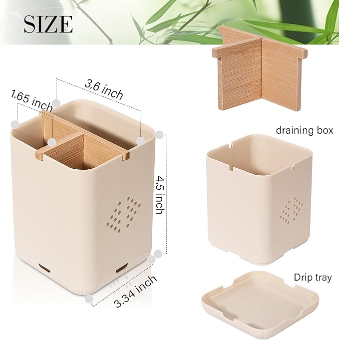 Toothbrush Holders for Bathrooms, Electric Toothbrush Holder Kids Toothbrush - Image 6