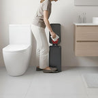 iTouchless 3 Gallon Slim Bathroom Trash Can - Image 2