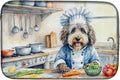 Caroline's Treasures DAC6204DDM Bergamasco Sheepdog The Chef Dish Drying Mat by CarolinesTreasures