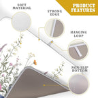 Giwawa Flower Herbs Dish Drying Mat Botanical Plant Dishes Drainer Mat 18x24 - Image 4
