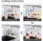Kitchen Sink Splash Guard 1 PC 30 Inch Sink Faucet Mat Splash Guard - Image 4