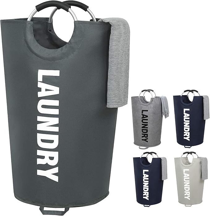 ZEROJETLAG 115L X-Large Laundry Basket Collapsible Hamper by ZeroJetLag