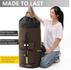 laundry bag backpack, extra-large heavy duty laundry bags, laundry backpack - Image 3
