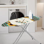 GLENLCWE Tribal Stripe Ironing Board Cover, Hippie Dragonfly Sunflower Iron - Image 2