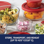 Anchor Hocking 12 Piece Glass Storage Containers - Image 4