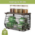 Wire Fruit Basket for Kitchen Storage: Hanging and Counter Wall Fruit Basket - Image 6