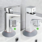 Small Sink Faucet Splash Handle Drip Guard Mat Silicone Pad Protectors Behind - Image 4