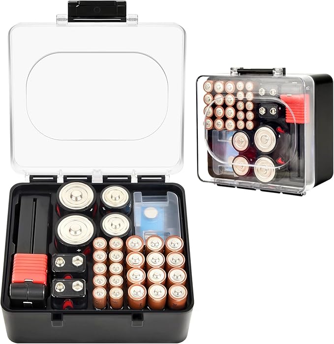 FULLCASE Plastic Battery Organizer by FullcaseEasyLifeStorage