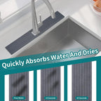 Kitchen Sink Faucet Mat, Prevents Moisture Buildup, Suitable - Image 3