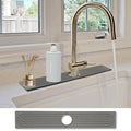 Stone Faucet Mat for Kitchen Sink- 15.6''x 3.9''Diatomite Fast-Drying Faucet Mat by CSTHTSC