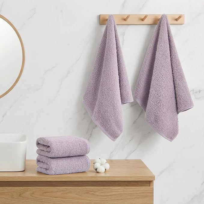 REDKISS 4-Pack Luxury Hand Towels, 16x32 Inch 450 GSM 100% Cotton, Super Soft - Image 6