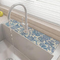 24" X 5.5" Kitchen Sink Splash Guard Faucet Mat Flora Super Absorbent Fast by Unknown