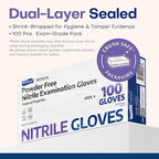 Medical Soft Max™ Nitrile Disposable Gloves, 100 Ct Latex-Free Powder-Free Food - Image 5