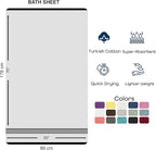 Hawmam Linen Jumbo Large Bath Sheets Towels 2 Pack Soft and Absorbent - Image 6