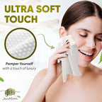 Disposable Face Towels – 100 Count XL 10”x12” Biodegradable Dry Wipes | Ultra - Image 2
