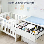 DIMJ Drawer Organizer Clothes- 26 Pack Baby Dresser Organizer - Image 3