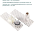 2 PCS Water Absorbent diatomite Coasters, 12.2" x 4" Water Absorbing Stone Tray - Image 5