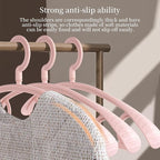 Plastic Clothes Hanger, Extra Thick Plastic Wide Shoulder Adult 360 Degrees - Image 3