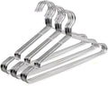 OIKA 30 Pack Heavy Duty Stainless Steel Hangers, Space-Saving Silver Clothes by DoitonceDoitpermanently