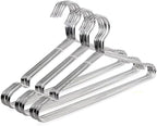 OIKA 30 Pack Heavy Duty Stainless Steel Hangers, Space-Saving Silver Clothes by DoitonceDoitpermanently