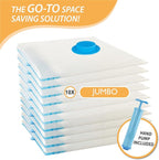 Cozy Essential Vacuum Storage Bags, Compression Space Saver Bags - Image 4