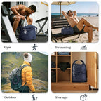 Travel Laundry Bag, Vacuum Compression Dirty Clothes Travel Bag, Waterproof - Image 7