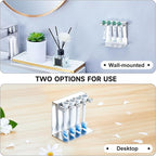 Electric Toothbrush Head Holder, Electric Tooth Brush Holder Desktop or Adhesive - Image 6