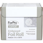 ForPro Professional Collection Expert Embossed Aluminum Foil Roll, 320 Ft Hair - Image 3