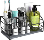 Luxspire Toothbrush Holders, 5 Slots Bathroom Counter Organizer - Image 8