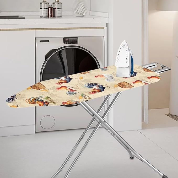 Rooster Ironing Board Cover Durable Thick Table Top Ironing Board Cover - Image 2