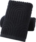 Pidada Hand Towels Set of 2 Striped Pattern 100% Cotton Absorbent Soft by Pidada