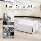 MOPALL 2 Pack Bathroom Trash Can - Image 5
