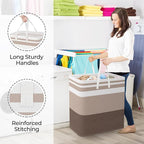 StorageRight Large Collapsible Laundry Basket Hamper - Image 4