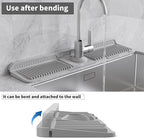 WAFT YEARN 24X5 Inch Silicone Durable Faucet Mat Kitchen Sink Splash Guard - Image 6