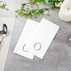 Luxenap 15.8 X 7.9 Inch Linen-Feel Guest Towels, 2000 Lettered Hand Towels - Image 6