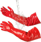 Schwer 23.5" PVC Chemical Resistant Gloves, Heavy Duty Waterproof Work Gloves by SCHWER