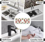 Nutcracker Christmas Tree Snowflakes Kitchen Sink Splash Guard Faucet Mat Super - Image 7