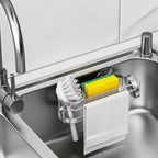 Cisily Kitchen Sink Caddy Sponge Holder in The Sink, Stainless Steel Kitchen - Image 4