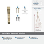 Amerock H37003BBZ | Emerge Double Prong Decorative Wall Hook | Golden Champagne - Image 5